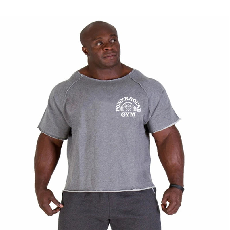 POWERHOUSE T-shirt med loose muscle-fit!