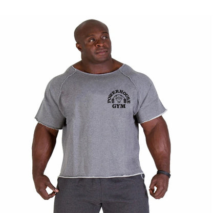 POWERHOUSE T-shirt med loose muscle-fit!