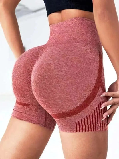 Högmidjade träningsshorts