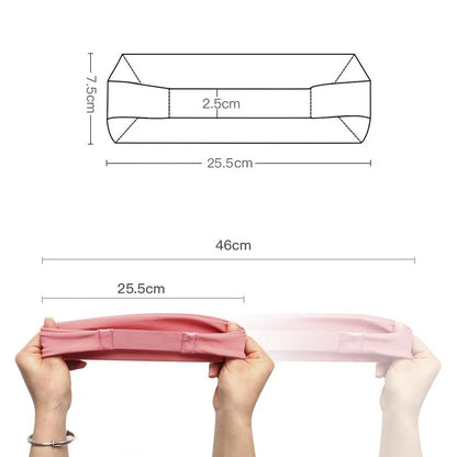 Yogaband / Hårband i neutrala färger