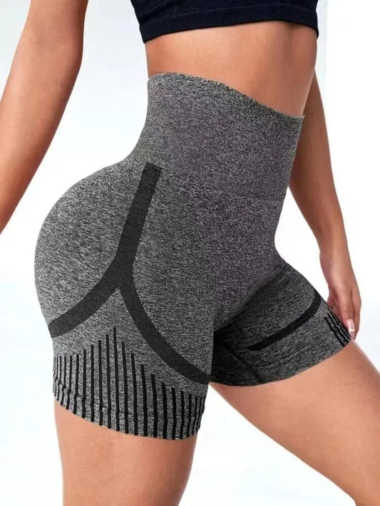 Högmidjade träningsshorts