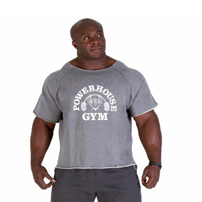 POWERHOUSE T-shirt med loose muscle-fit!