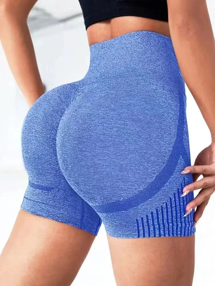 Högmidjade träningsshorts