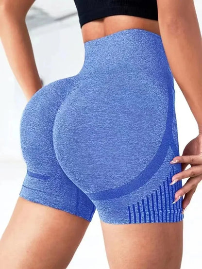Högmidjade träningsshorts