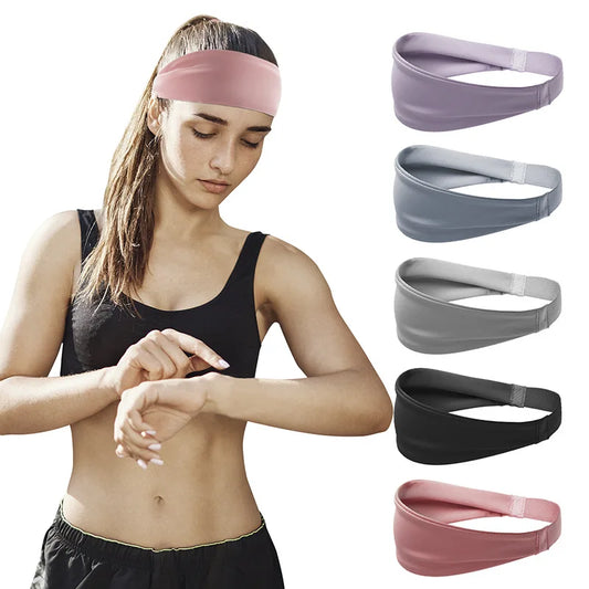 Yogaband / Hårband i neutrala färger