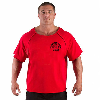POWERHOUSE T-shirt med loose muscle-fit!