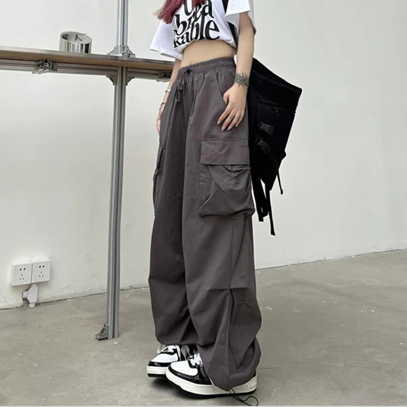 Loose fit gymbyxor i Cargo-stil