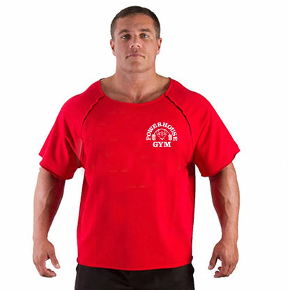 POWERHOUSE T-shirt med loose muscle-fit!