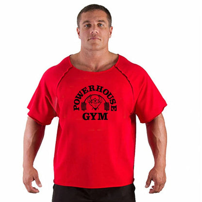 POWERHOUSE T-shirt med loose muscle-fit!