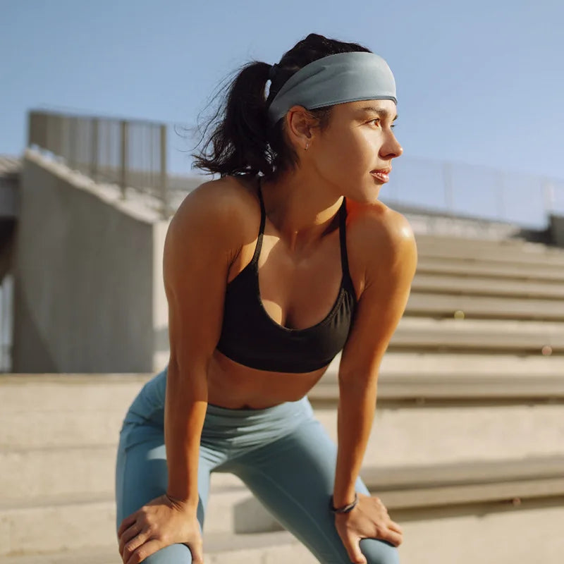 Yogaband / Hårband i neutrala färger