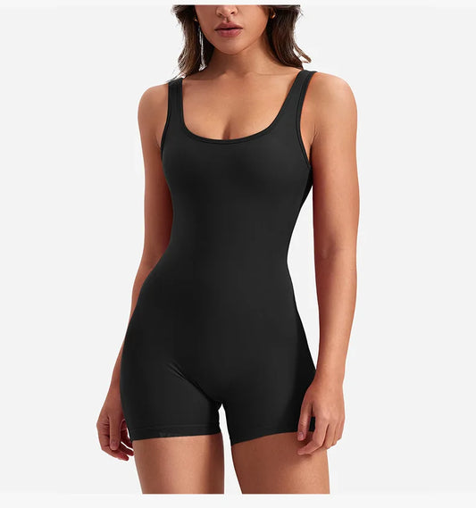 Sömlös Jumpsuit för gym och träning – Funktion och stil i ett