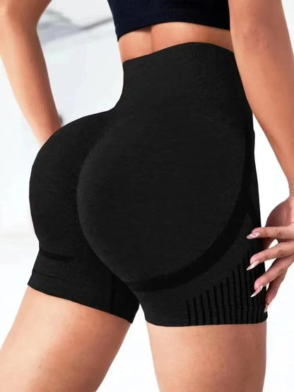 Högmidjade träningsshorts
