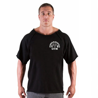 POWERHOUSE T-shirt med loose muscle-fit!