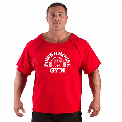 POWERHOUSE T-shirt med loose muscle-fit!